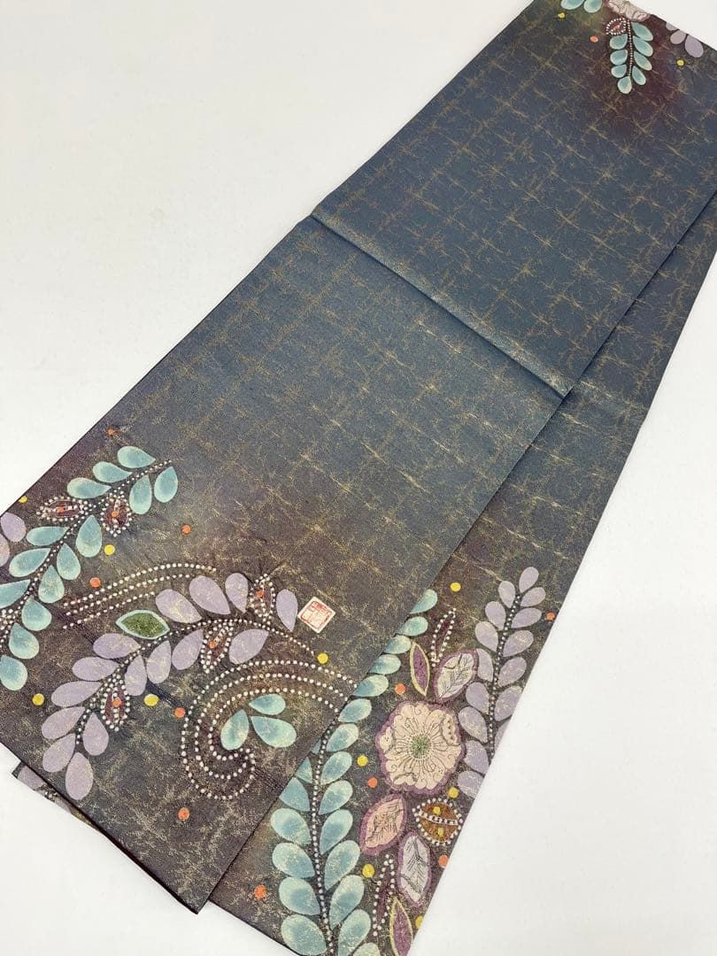 辻ヶ花 袋帯 落款入 正絹 お太鼓柄 D196 - メルカリ