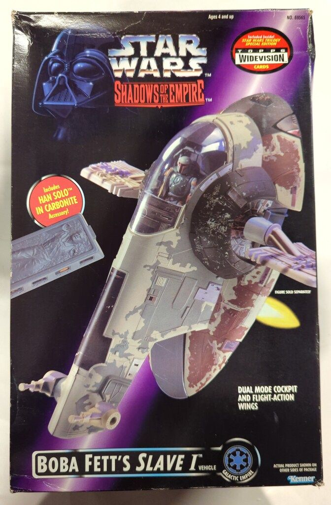 ハズブロージャパン STAR WARS / SHADOWS OF THE EMPIRE VEHICLE BOBA FETTS SLAVE I 3.5インチ用