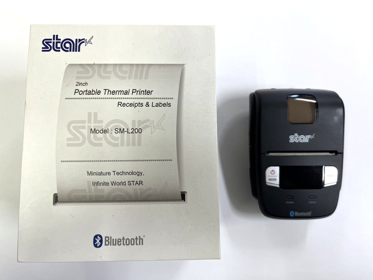 中古】star スター精密 モバイルプリンター SM-L200 箱付き - メルカリ
