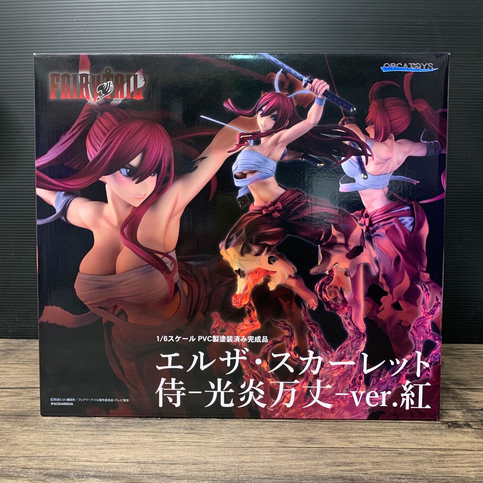 むつ43-120618】エルザ・スカーレット 侍-光炎万丈-ver.紅 「FAIRY