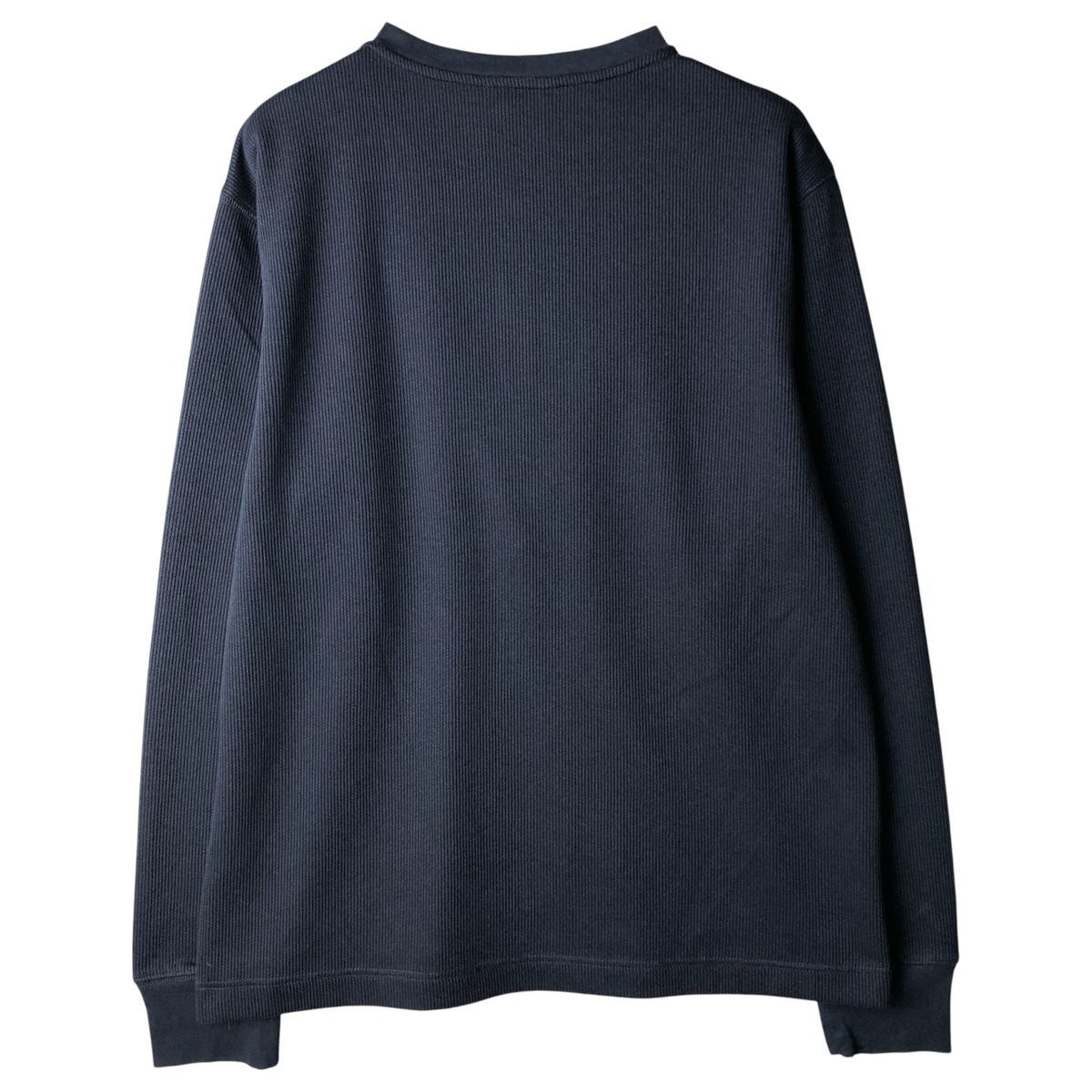 古着 バナナリパブリック BANANA REPUBLIC ヘンリーネック サーマルロングTシャツ メンズL相当/eaa603503