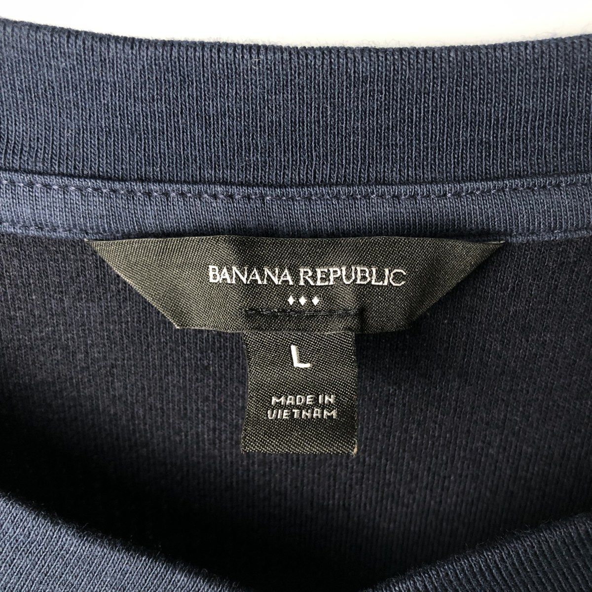 古着 バナナリパブリック BANANA REPUBLIC ヘンリーネック サーマルロングTシャツ メンズL相当/eaa603503