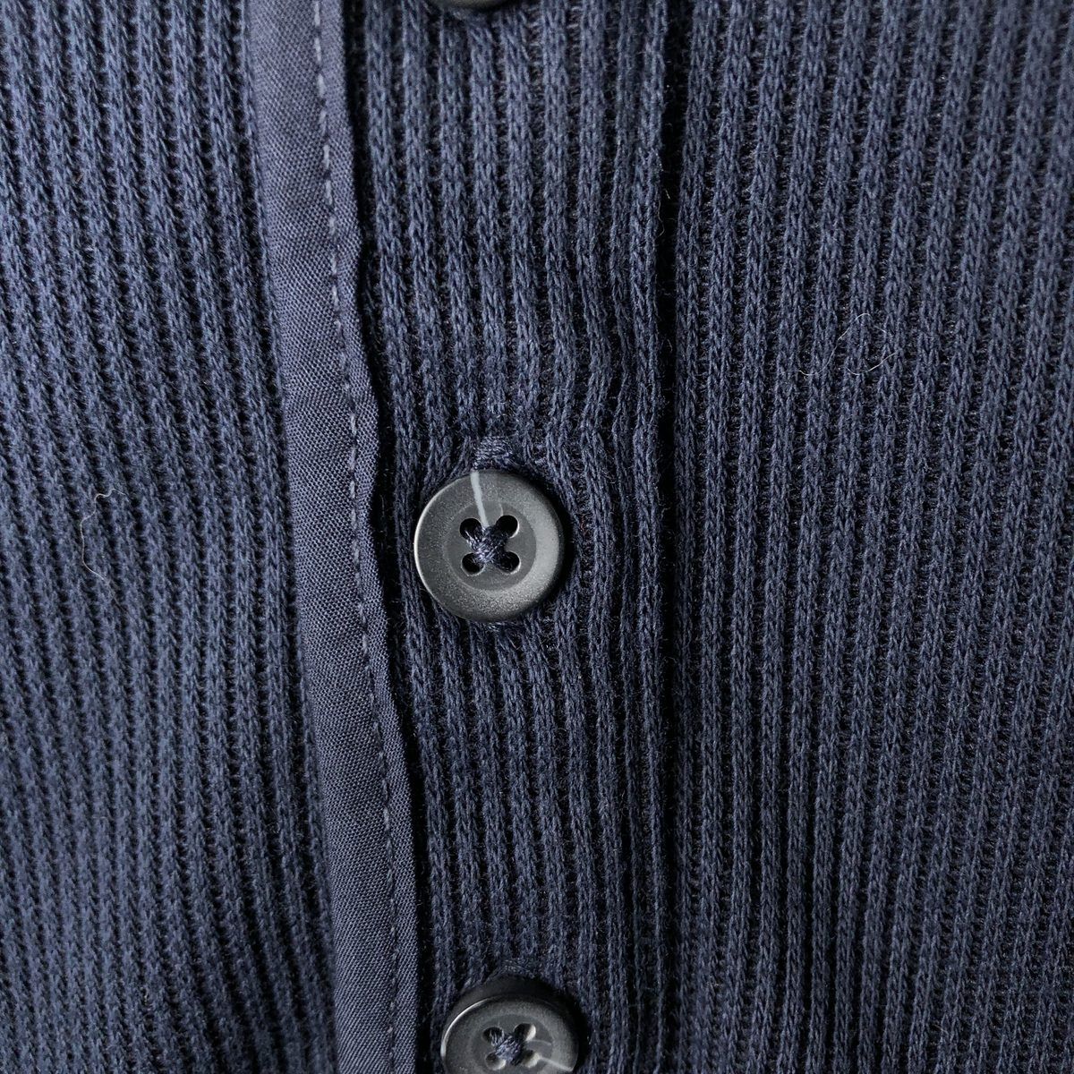 古着 バナナリパブリック BANANA REPUBLIC ヘンリーネック サーマルロングTシャツ メンズL相当/eaa603503