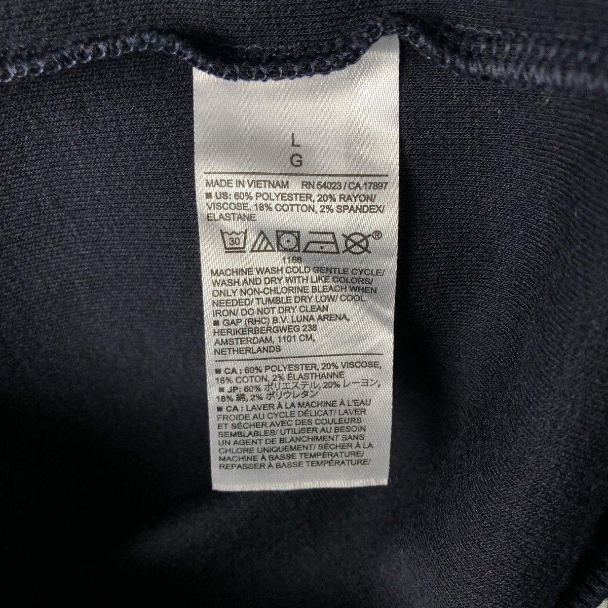 古着 バナナリパブリック BANANA REPUBLIC ヘンリーネック サーマルロングTシャツ メンズL相当/eaa603503