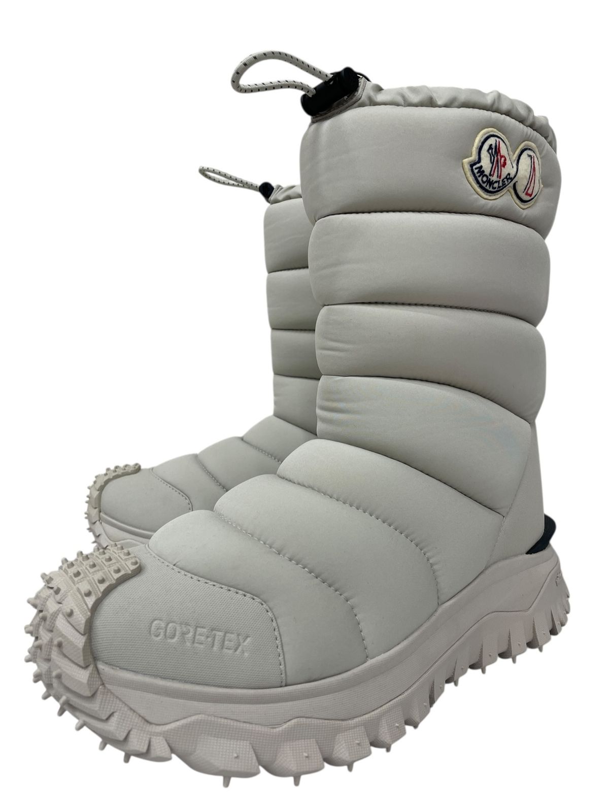 MONCLER モンクレール x END APRES TRAIL HIGH SNOW BOOT スノーブーツ GORE TEX Vibramソール 43 28 cm オフホワイト メンズ 049