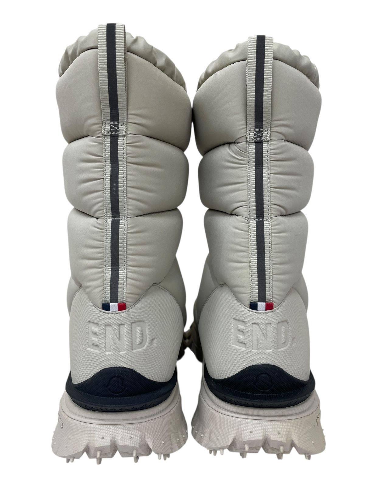  MONCLER モンクレール x END APRES TRAIL HIGH SNOW BOOT スノーブーツ GORE TEX Vibramソール 43 28 cm オフホワイト メンズ 049 スノーブーツ アウトドアシューズ