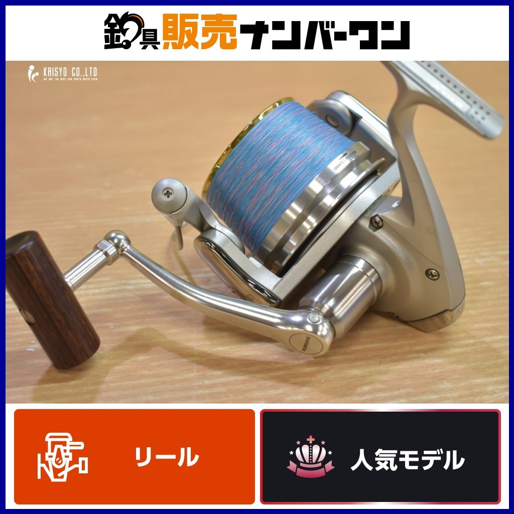 シマノスーパーエアロ　テクニュウム シマノ 97 スーパーエアロ テクニウム 替スプール付 左 スピニング