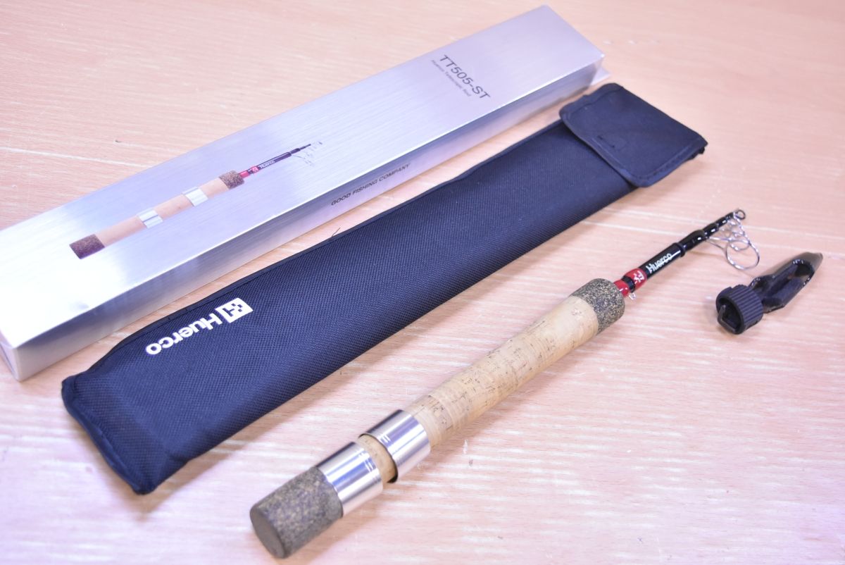 フエルコ TT 505-ST スピニングロッド Huerco 振り出し竿 エリアトラウト バス釣り ソルト ニジマス 渓流 等