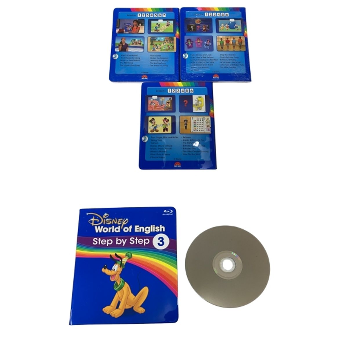 【極美品】最新版メインプログラム　Blu-rayフルセット　DWE DWE 英語 システム 教材 Blu-ray 2024年頃 メインプログラム