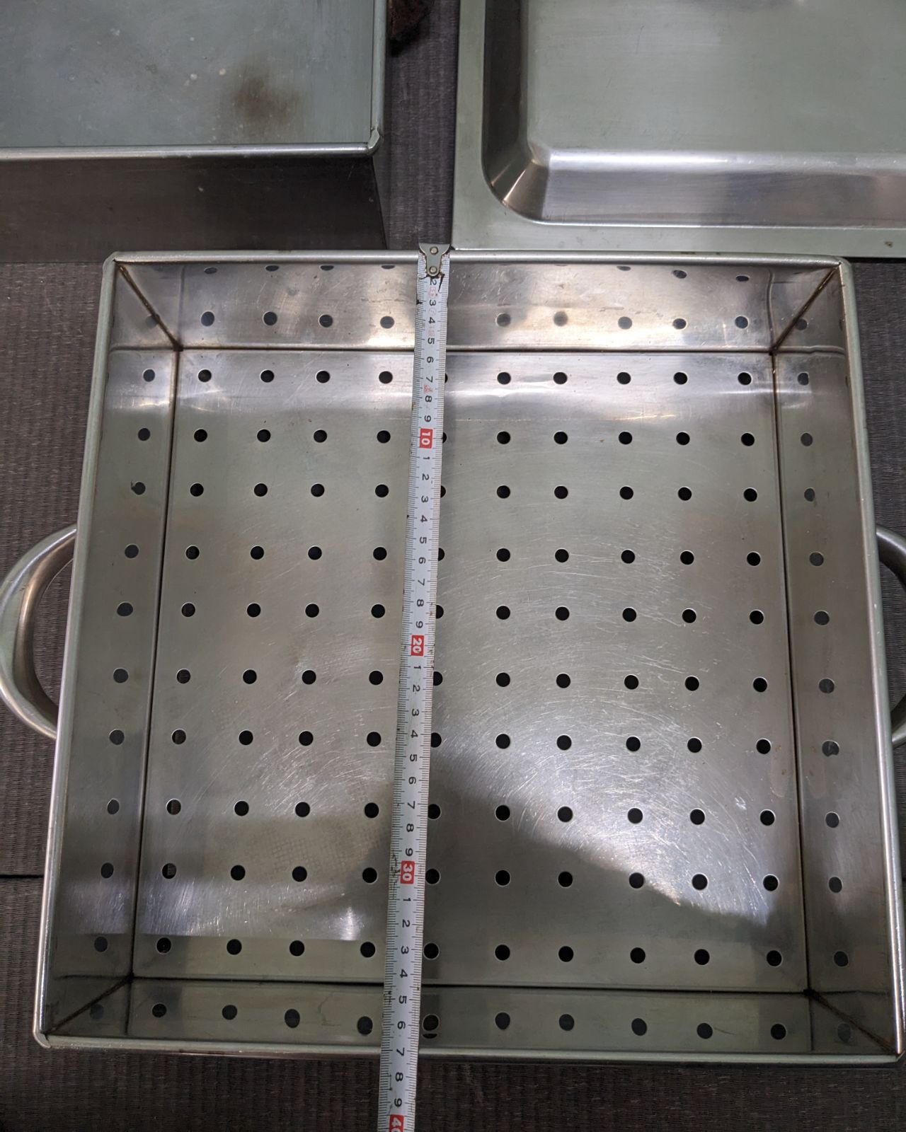 ◎ ステンレス 蒸し器 1段角蒸し器 厨房 - メルカリ