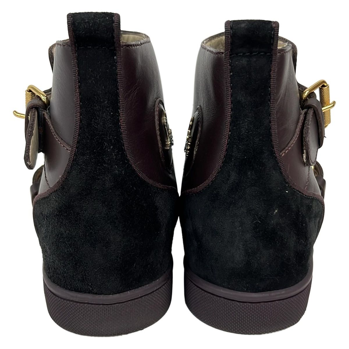 クリスチャンルブタン　ルブタン　ショートブーツ クリスチャンルブタン ショートブーツ 41 メンズ - ダークブラウン