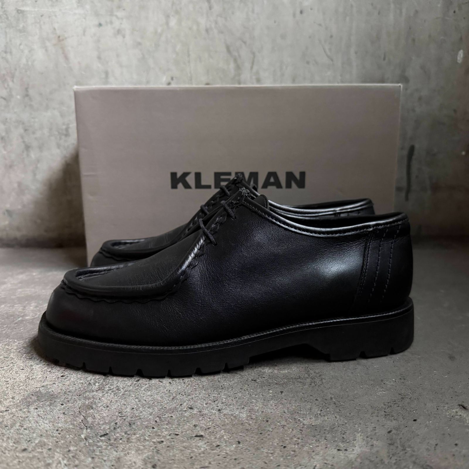 KLEMAN PADROR チロリアンシューズ ブラック 41 クレマン パドロール