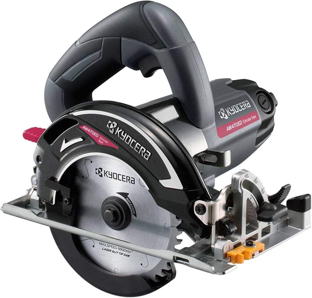 京セラ kyocera 125 mm電子内装マルノコ AW 470 ED