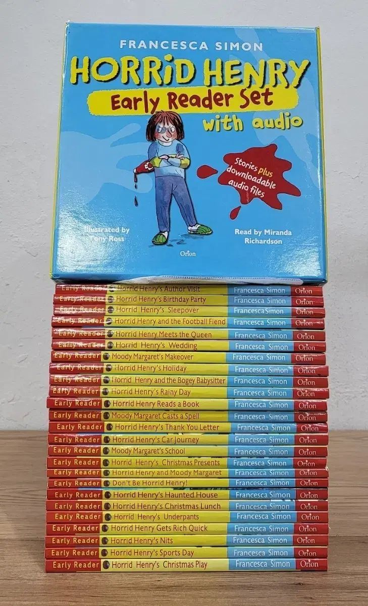 Horrid Henry Early Reader セット オーディオ付き