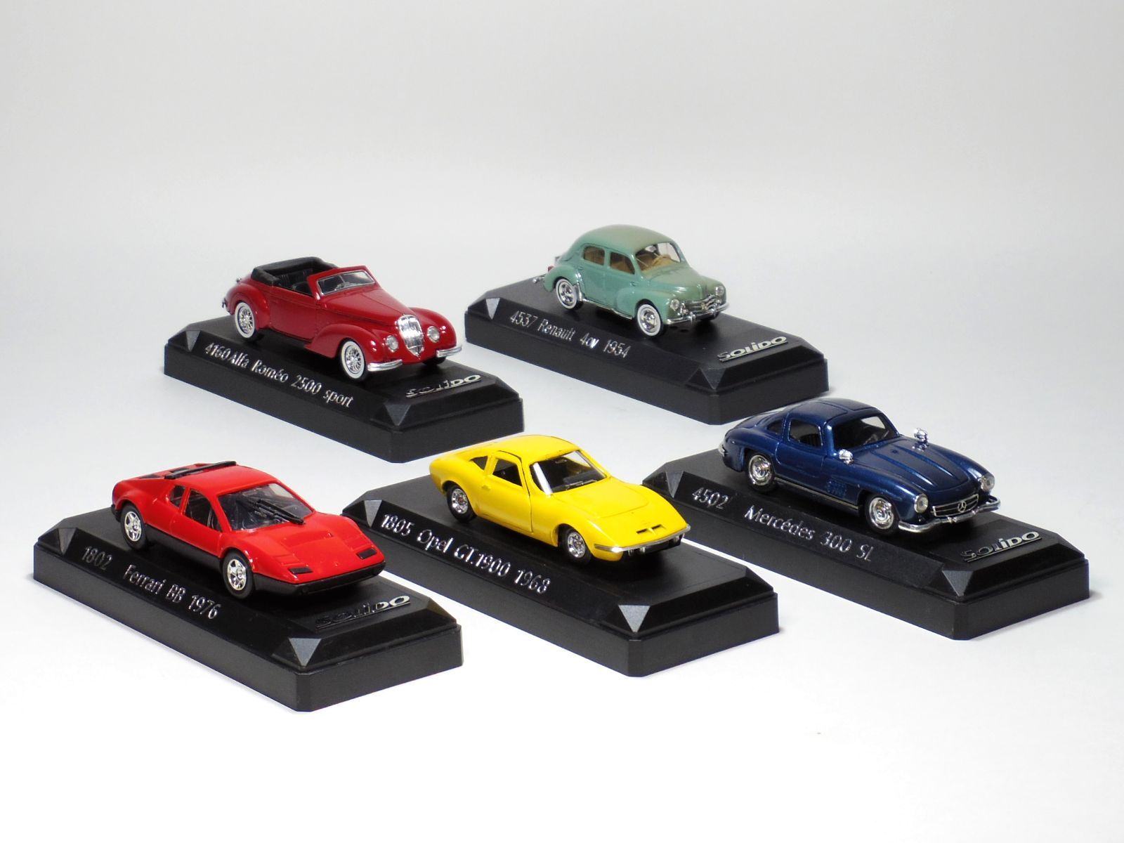 SOLIDO ソリド 1/43 Ferrari フェラーリ・Opel オペル ・Mercedes