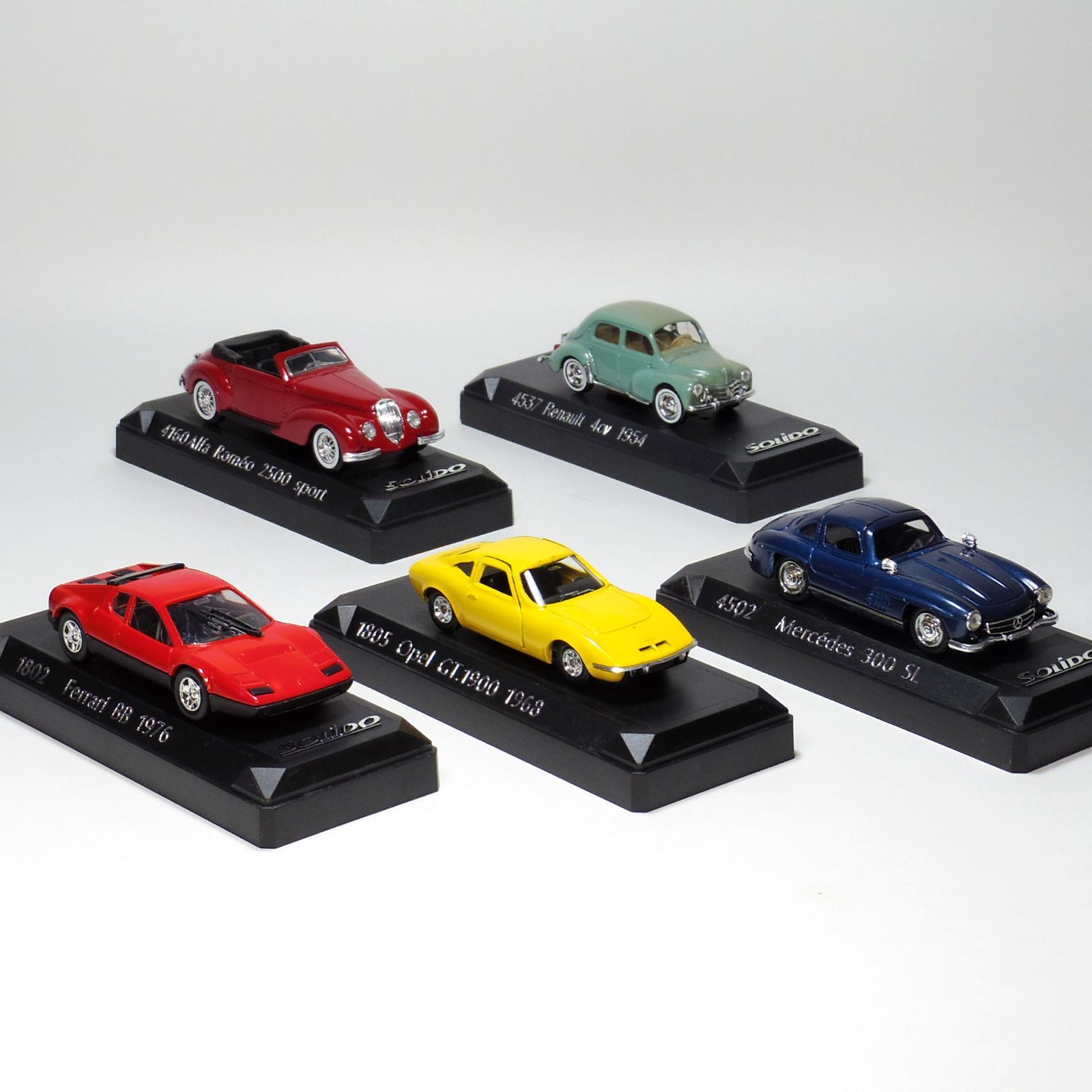 SOLIDO ソリド 1/43 Ferrari フェラーリ・Opel オペル ・Mercedes