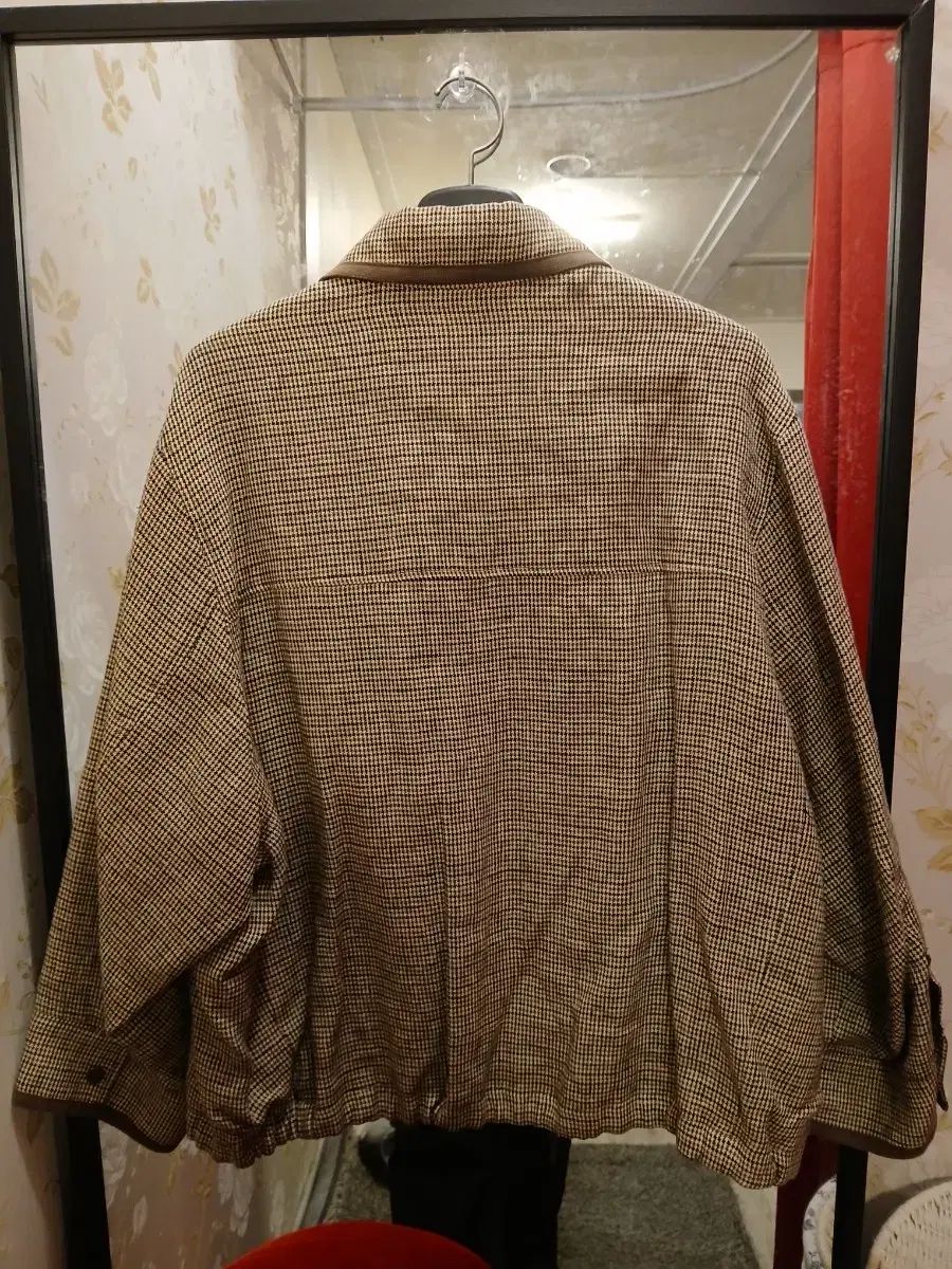 7/07 STUDIO TOMBOY スタジオトムボーイ リネン CHECK柄 ジャケット