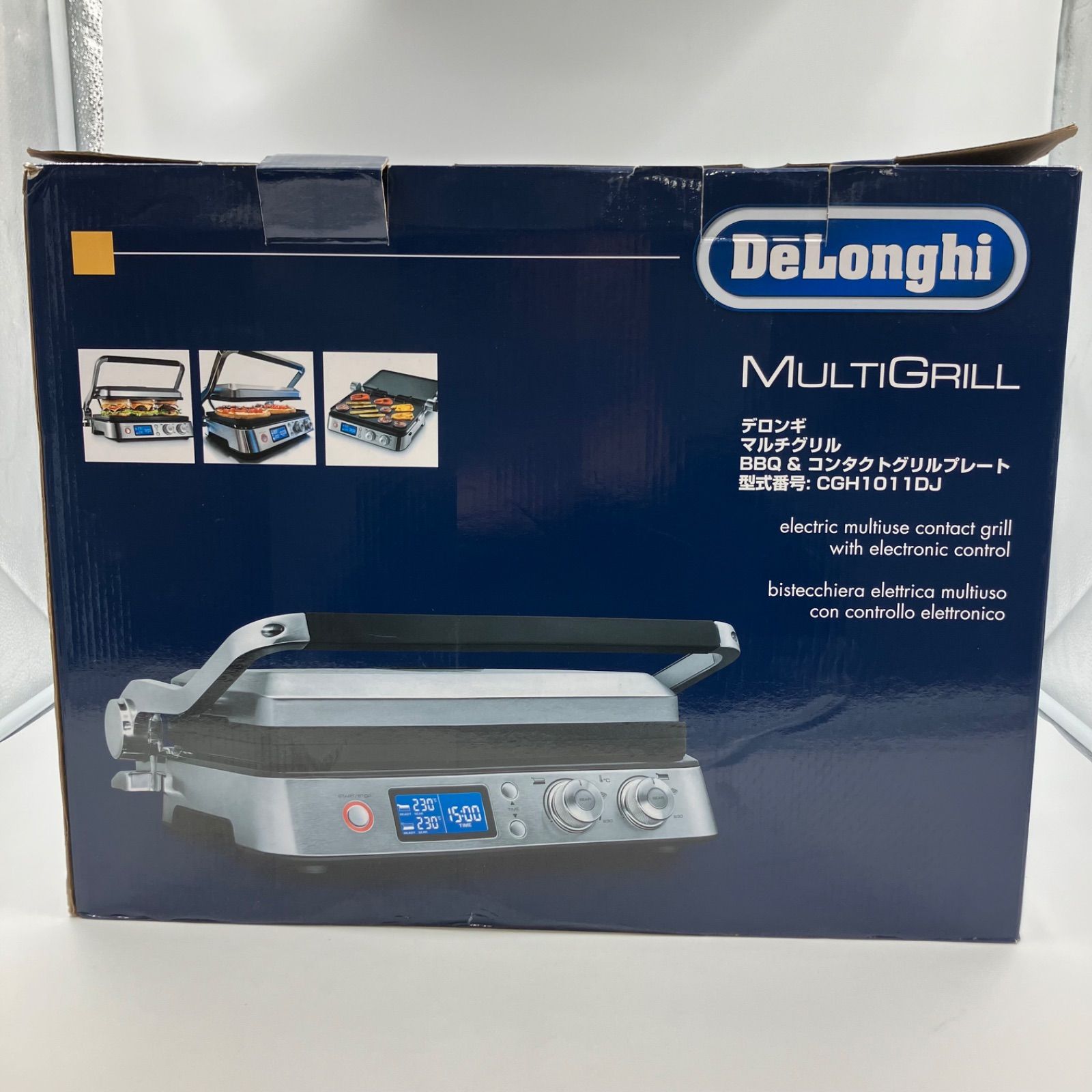 1206A デロンギ(DeLonghi) マルチグリル BBQ & コンタクトグリル