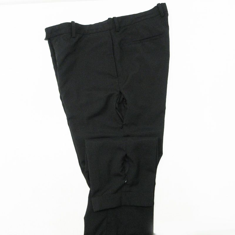  KAPTAIN キャプテンサンシャイン BEAMS ビームス ウール混クロップドパンツ サイドジップポケット付き KSB 5 S 03 ブラック サイズ XL 107 その他 メンズ