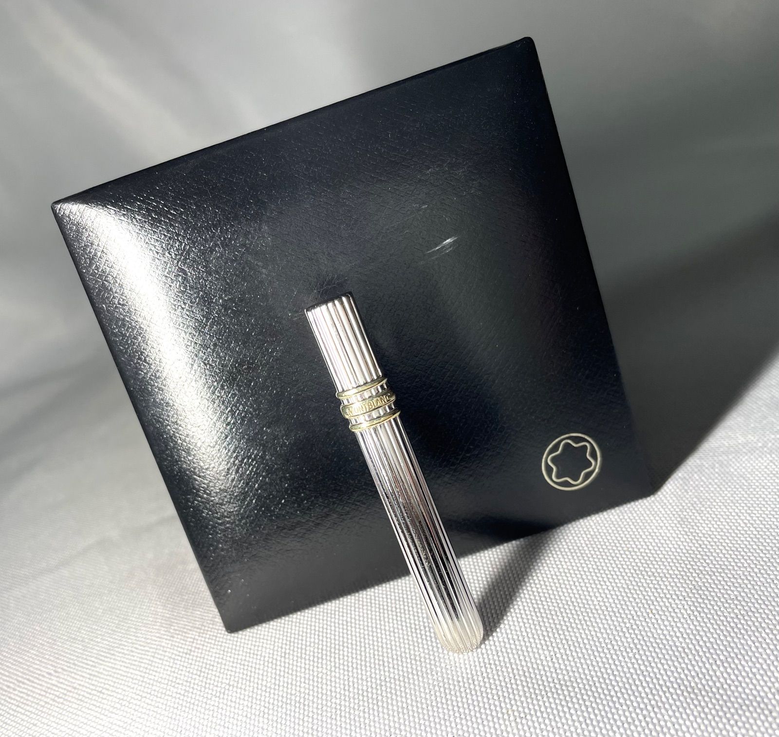 MONTBLANK モンブラン ロゴ モノグラム シルバー ネクタイピン