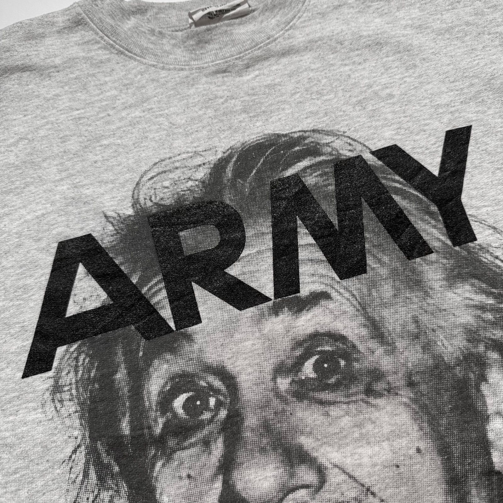 アインシュタイン オーバープリントスウェット US.ARMY OVERPRINT 