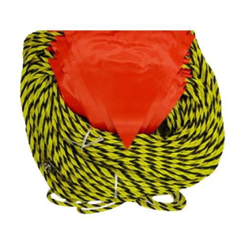 結一産業 Yuy Sangyou 結一 トラロープ 100 m片側輪っか三角旗付