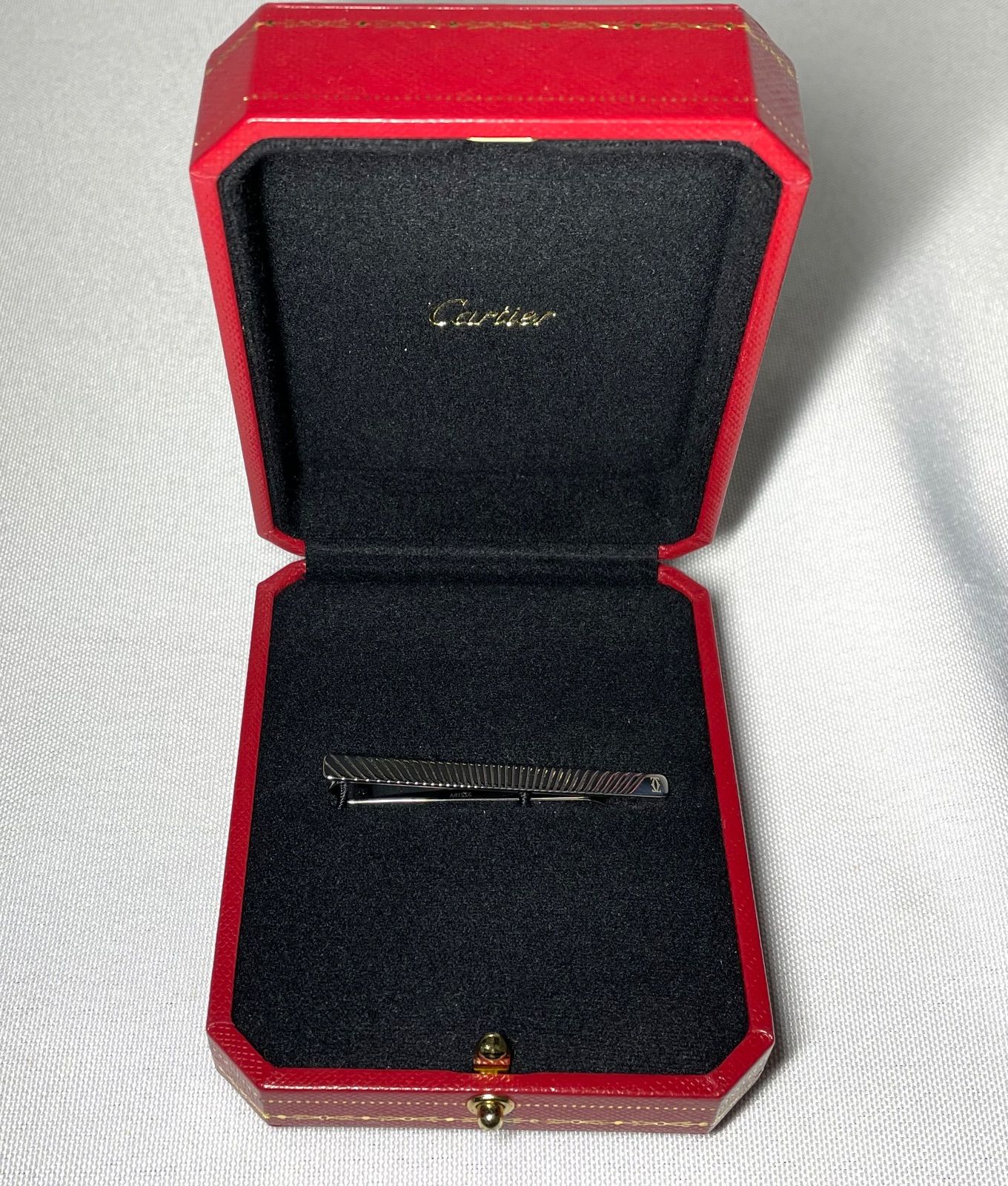 ブランドロゴシルバー ネクタイピン