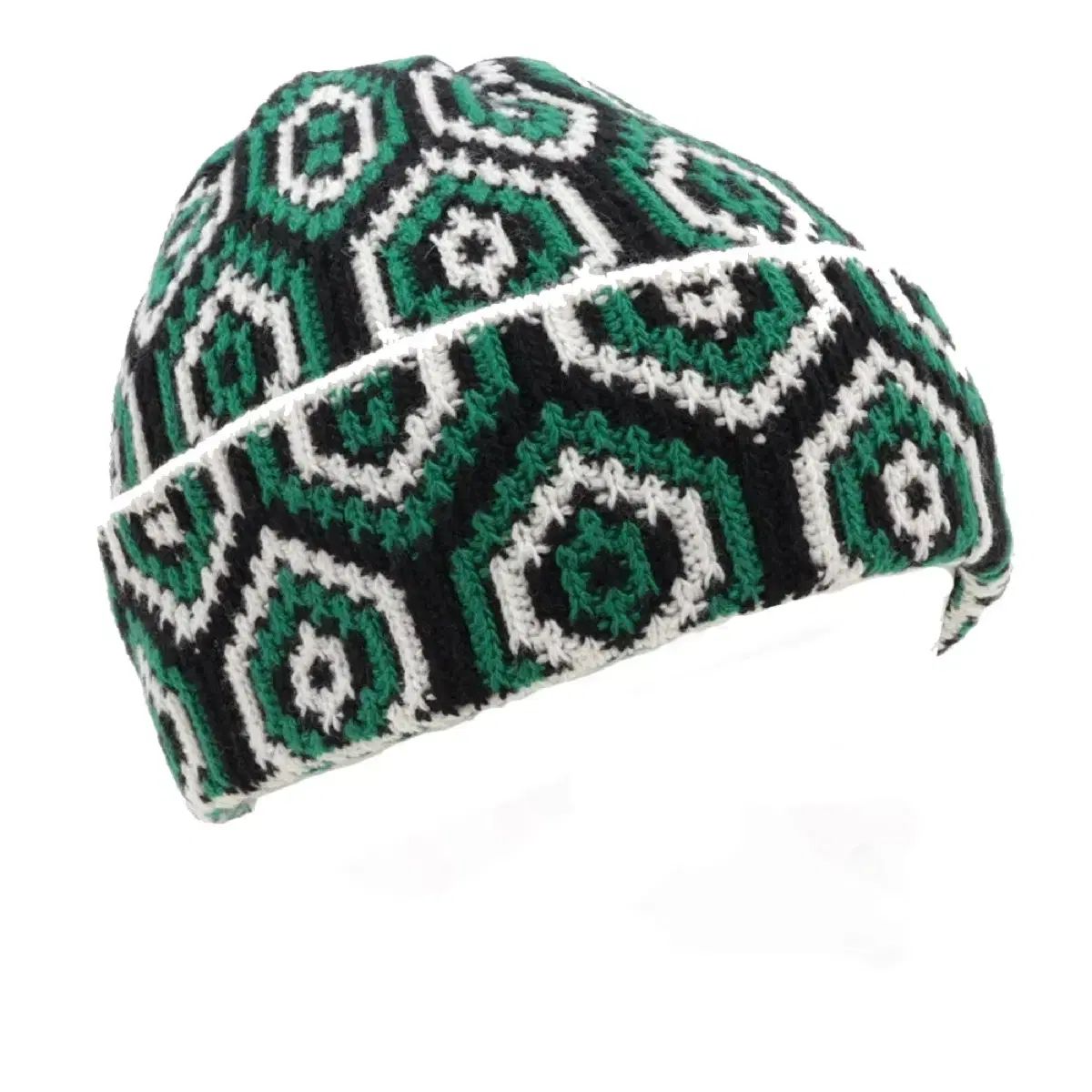 新品 PRADA プラダ ビーニー ウール カシミア ニット ビーニー 帽子