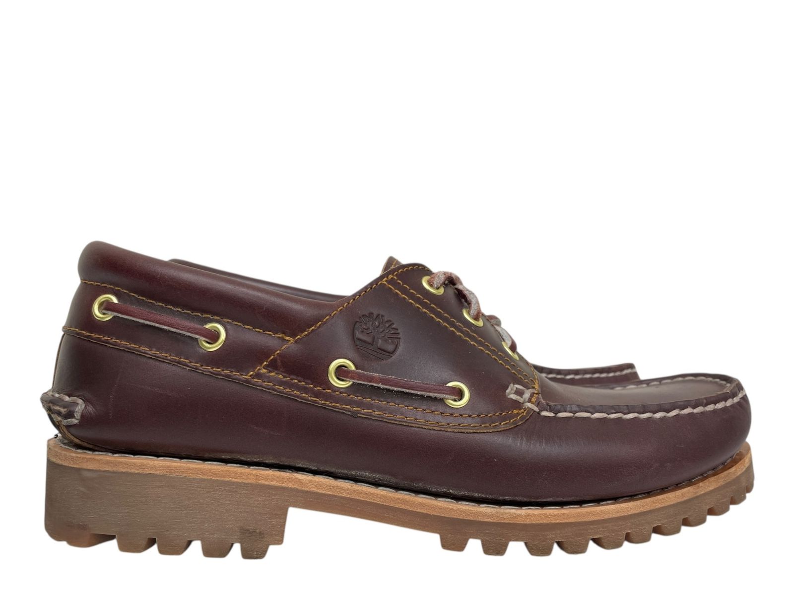 Timberland ティンバーランド 3 Eye Classic Lug クラシックラグ デッキシューズ モカシン 648 27 5 cm US 9 W ブラウン メンズ 045