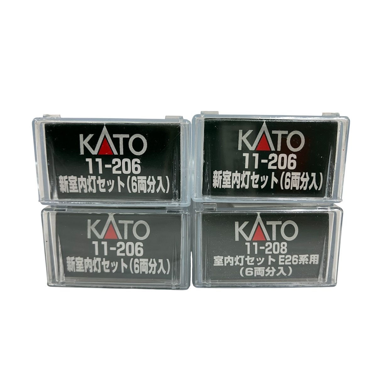 KATO 11 206 208 新室内灯セット おまとめ4点セット 鉄道模型
