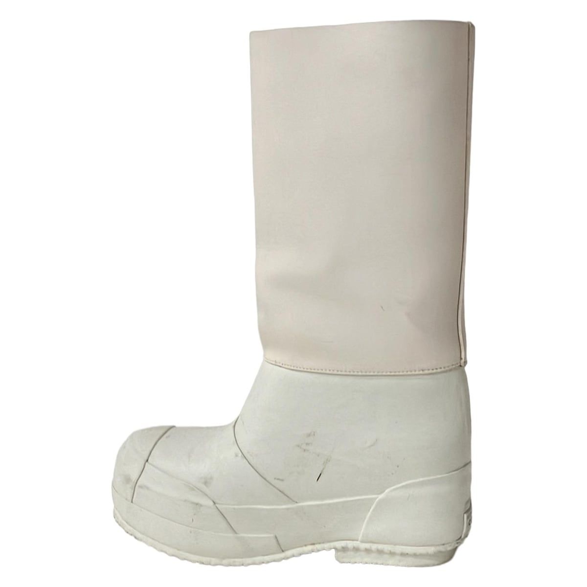 CELINE セリーヌ レインブーツ 39 レディース アイボリー 白