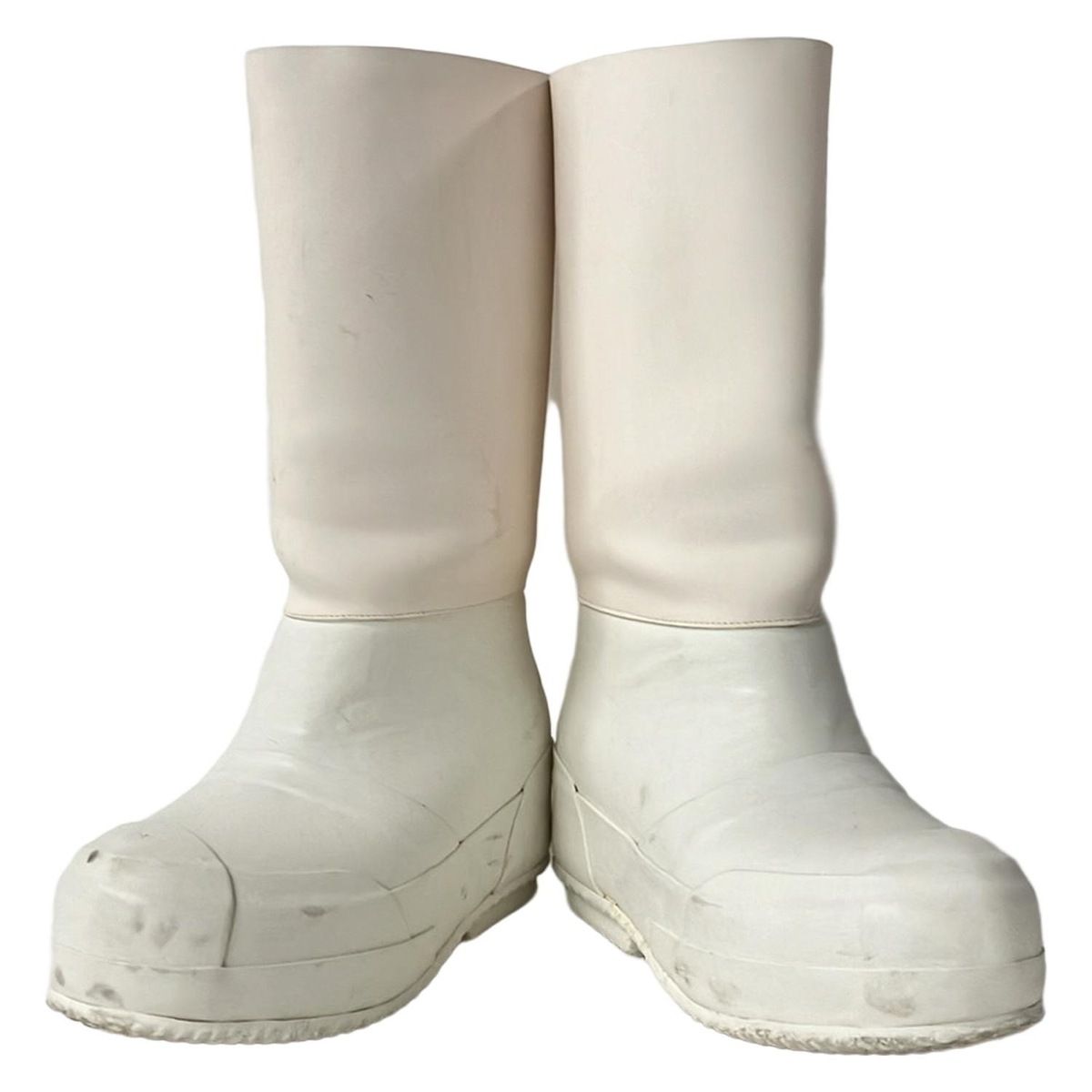 CELINE(セリーヌ) レインブーツ 39 レディース - アイボリー×白 - メルカリ