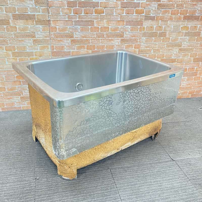 品 ステンレス製 お風呂 バスタブ ステンレス浴槽 幅106 cm 1060 mm 5 L