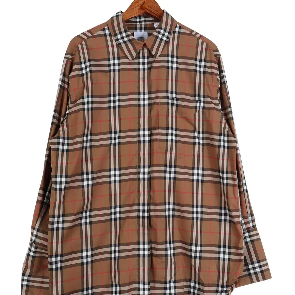 バーバリー アイリー チェック シャツ ウィメンズ 44 k 1610