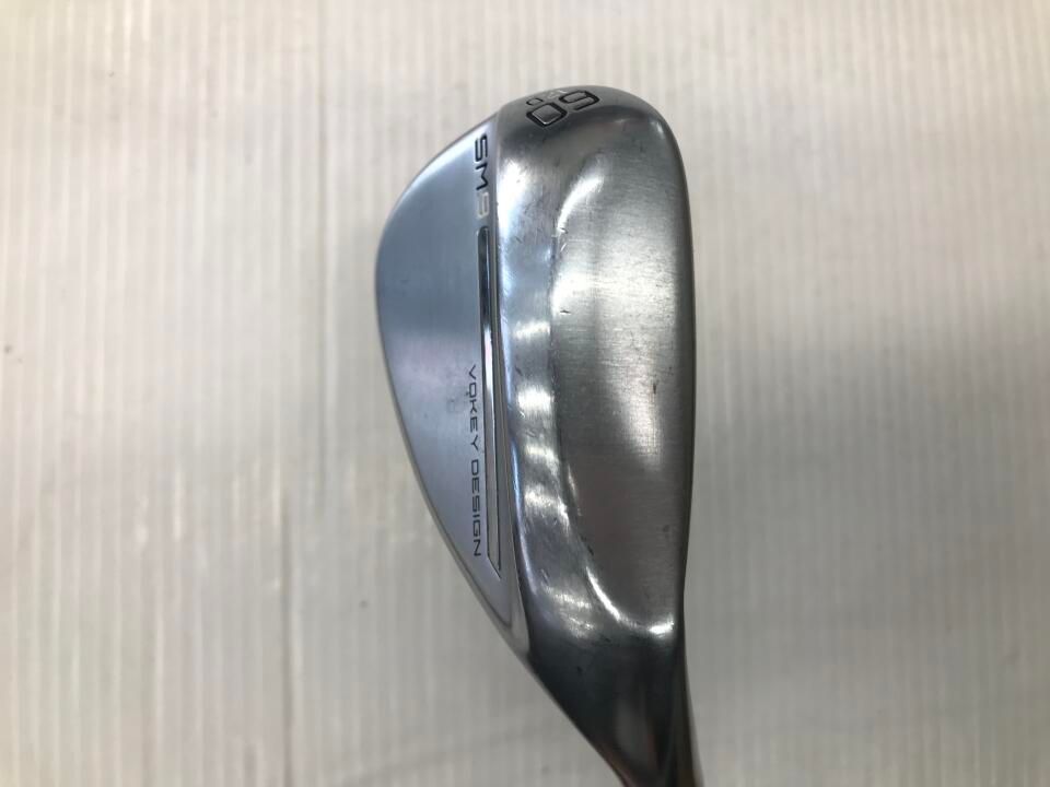 タイトリスト VOKEY SM 9 ツアークローム 60度 ダイナミックゴールド WEDGEフレックス ウェッジ 最短