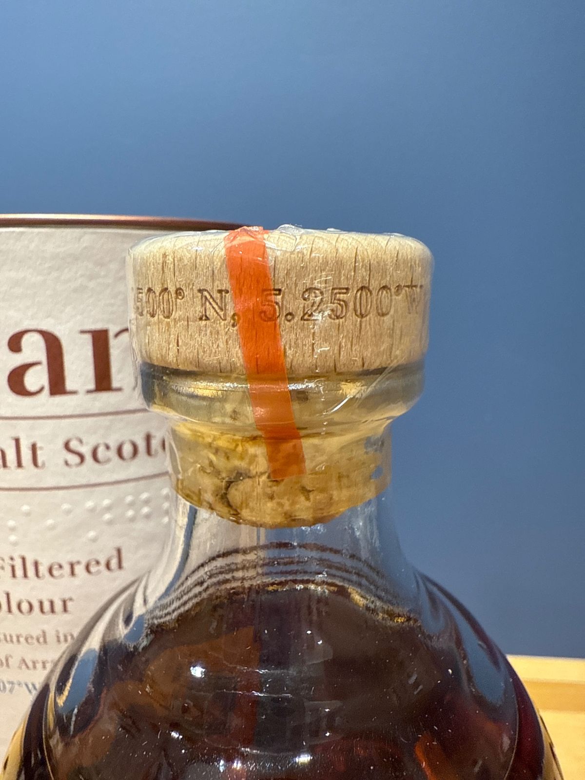 アラン シェリーカスク シングルモルト スコッチウイスキー 55.8度