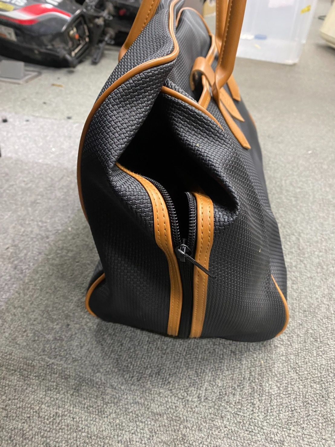 美品 Yves Saint Laurent イヴサンローラン ボストンバッグ