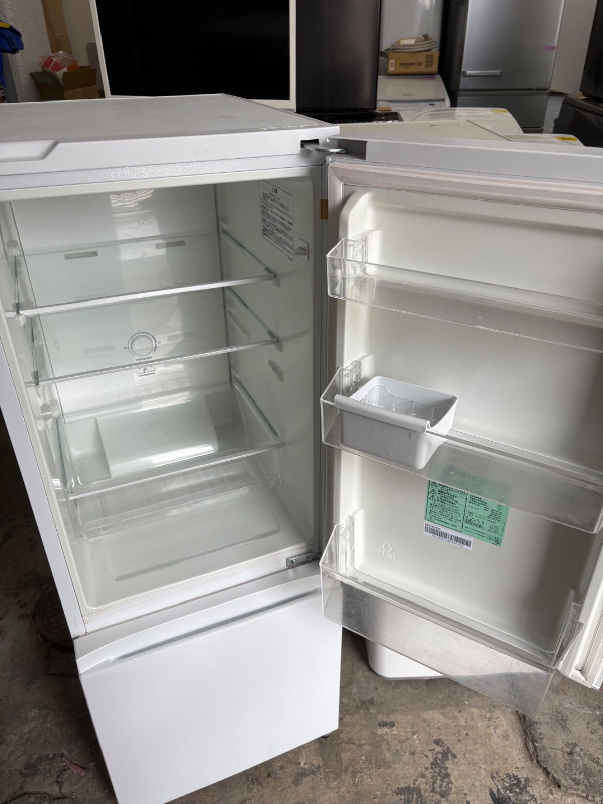 生活家電 ハイセンス 冷凍冷蔵庫 AT-RF160-WH 2022年製162ℓ 2022年製