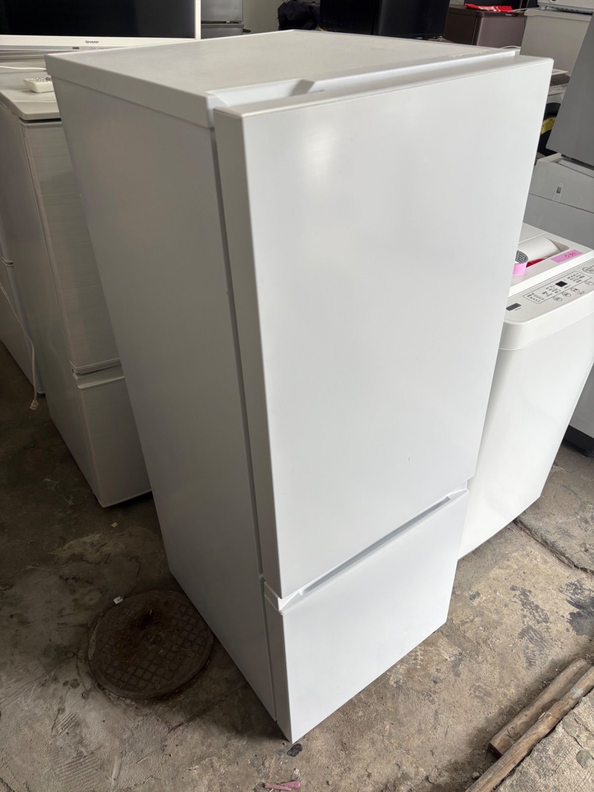 生活家電 ハイセンス 冷凍冷蔵庫 AT-RF160-WH 2022年製162ℓ 2022年製