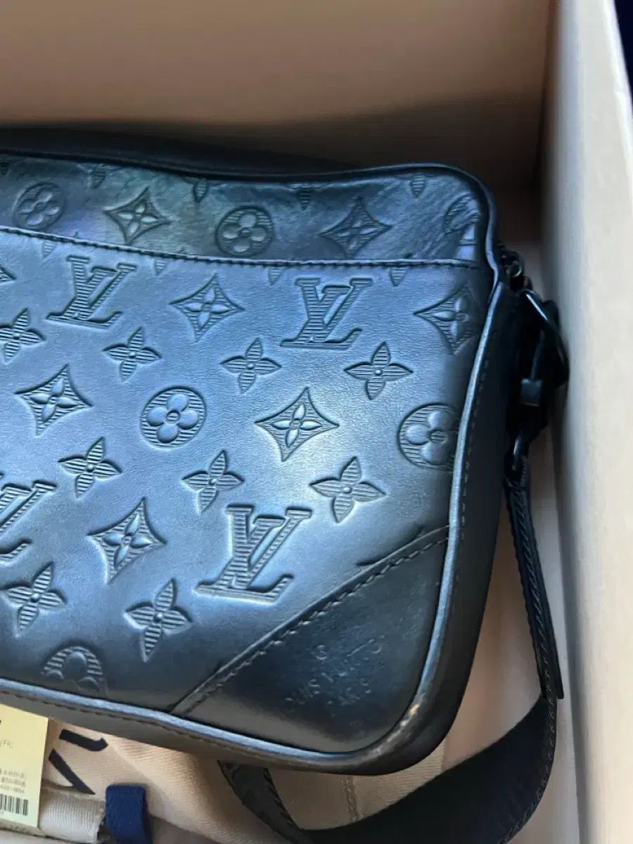 ルイヴィトン デュオ メッセンジャーバッグ シャドウ ブラック