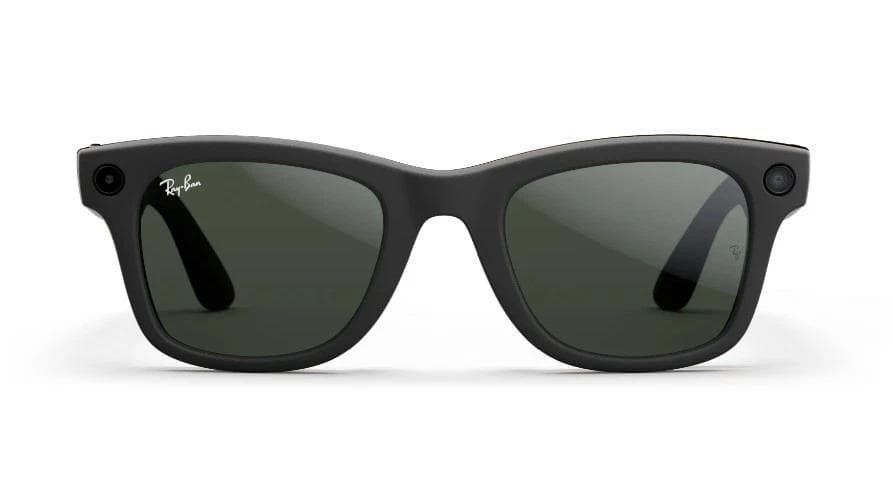 Rayban meta Wayfarer Gen 2 matteblack Trasitions Grey Large 55-53 レイバン メタ サングラス マットブラック 調光 トラジションズ グレー ラージサイズ G 15グリーン 第2世代
