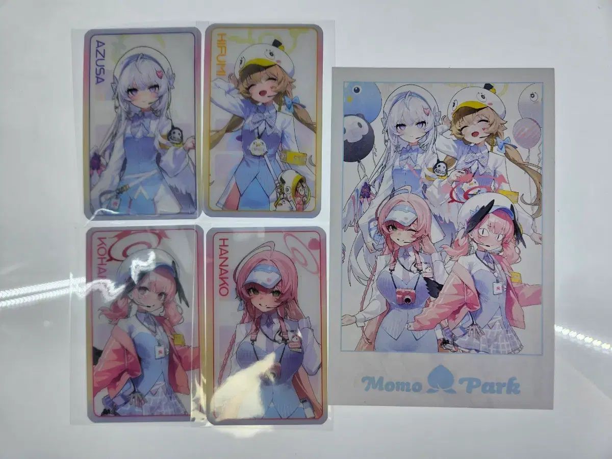 Blue Archive ブルーアーカイブ ブルアカ AGF 学園補習部 レンチキュラー 4種セット