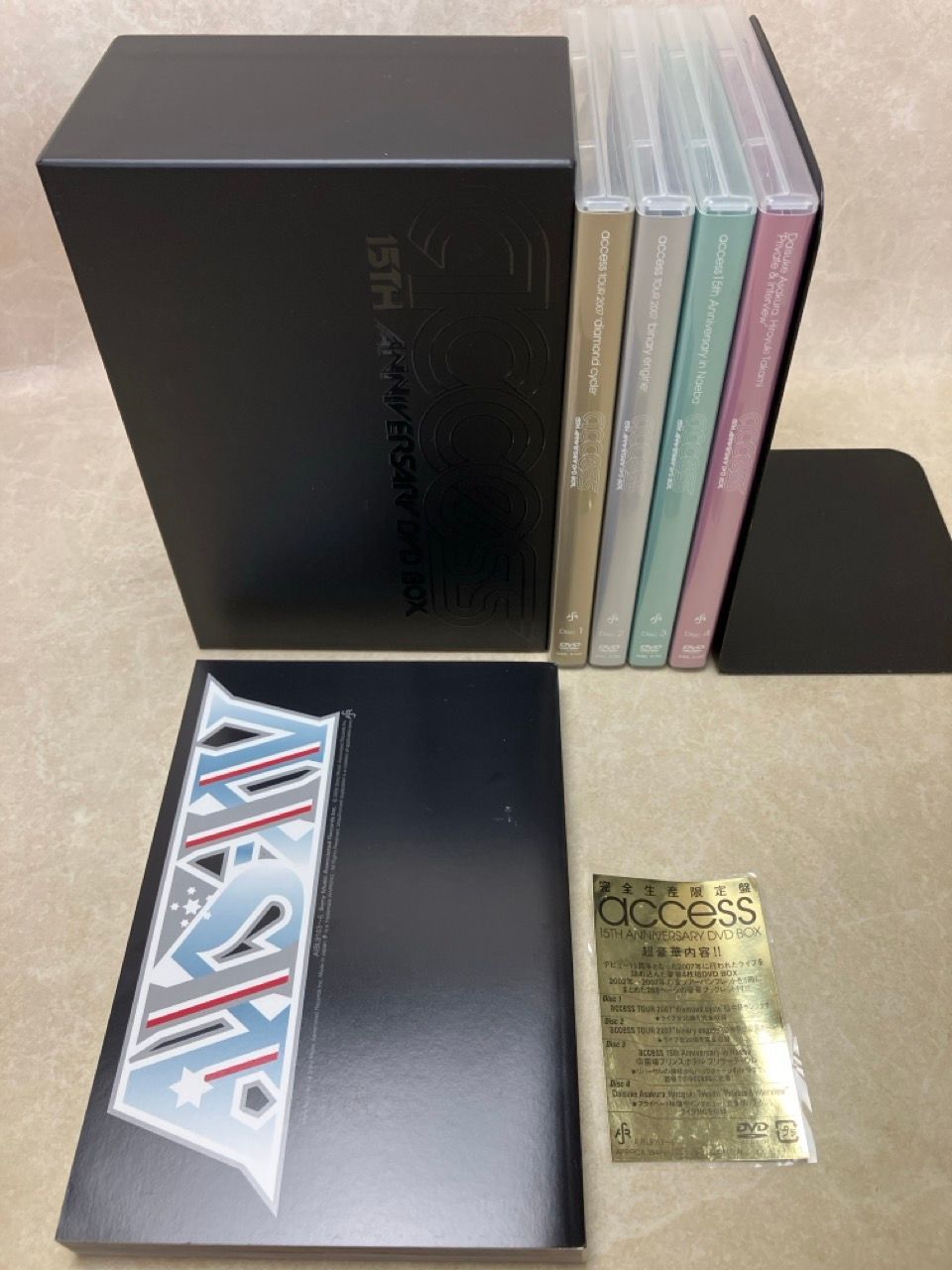 DVD BOX access 15th Anniversary 完全生産限定盤 アクセス - メルカリ