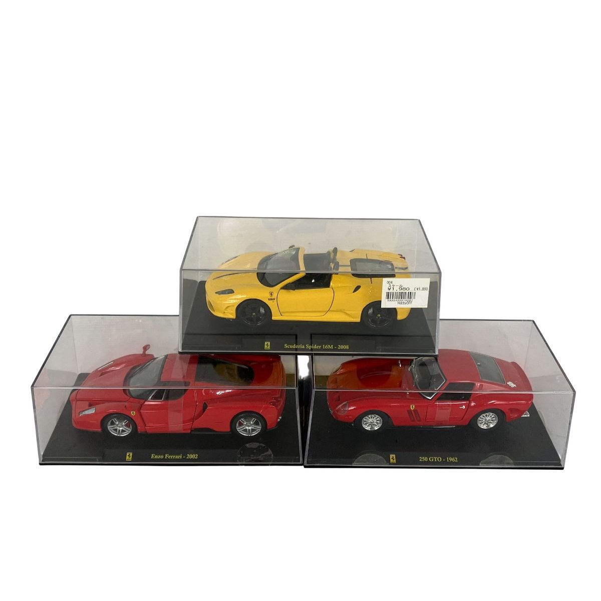 Bburago ブラーゴ 1/24 フェラーリ 3点セット Scuderia Spider 16M 