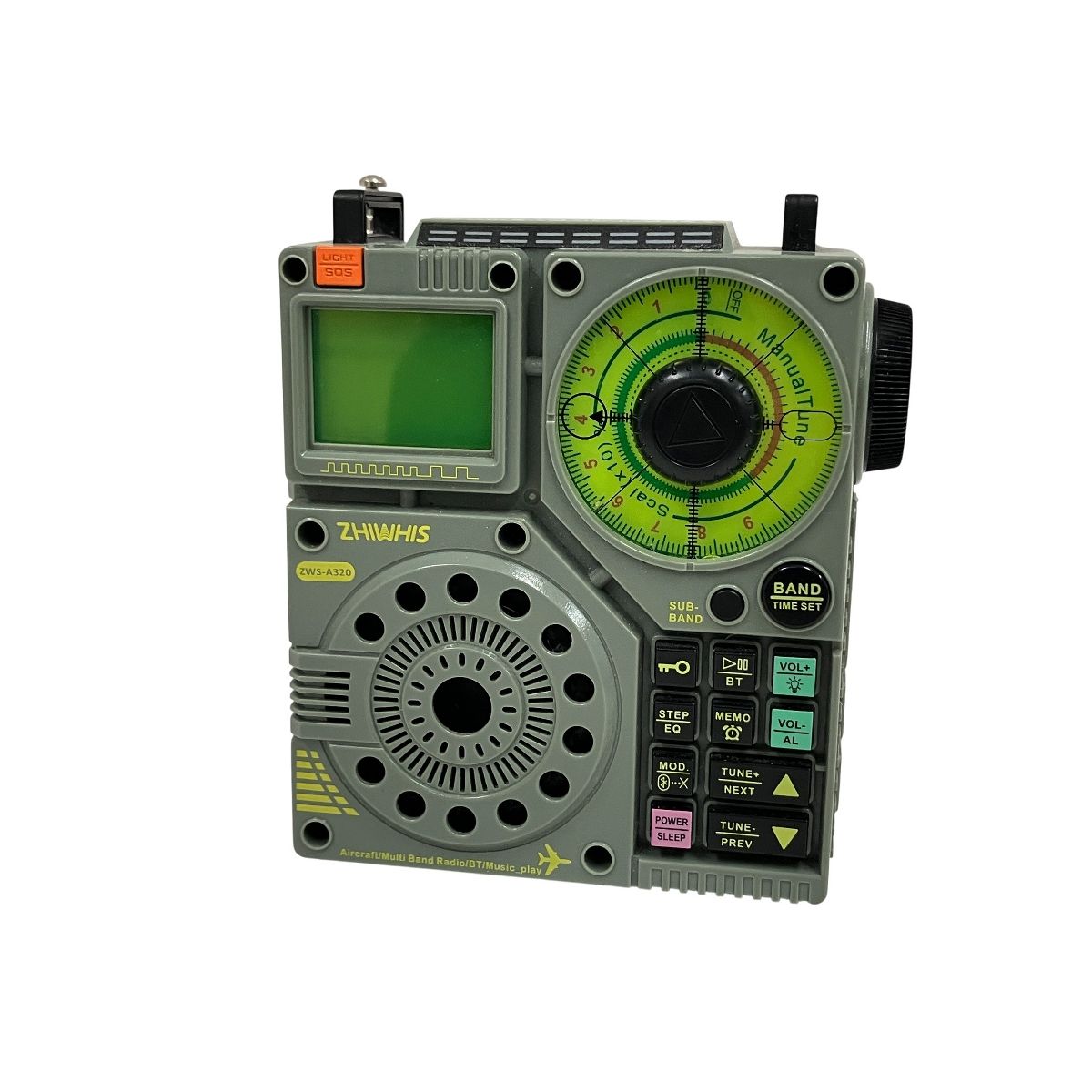 ZHIWHIS ZWS-A 320 ポータブル ラジオ Bluetooth スピーカー