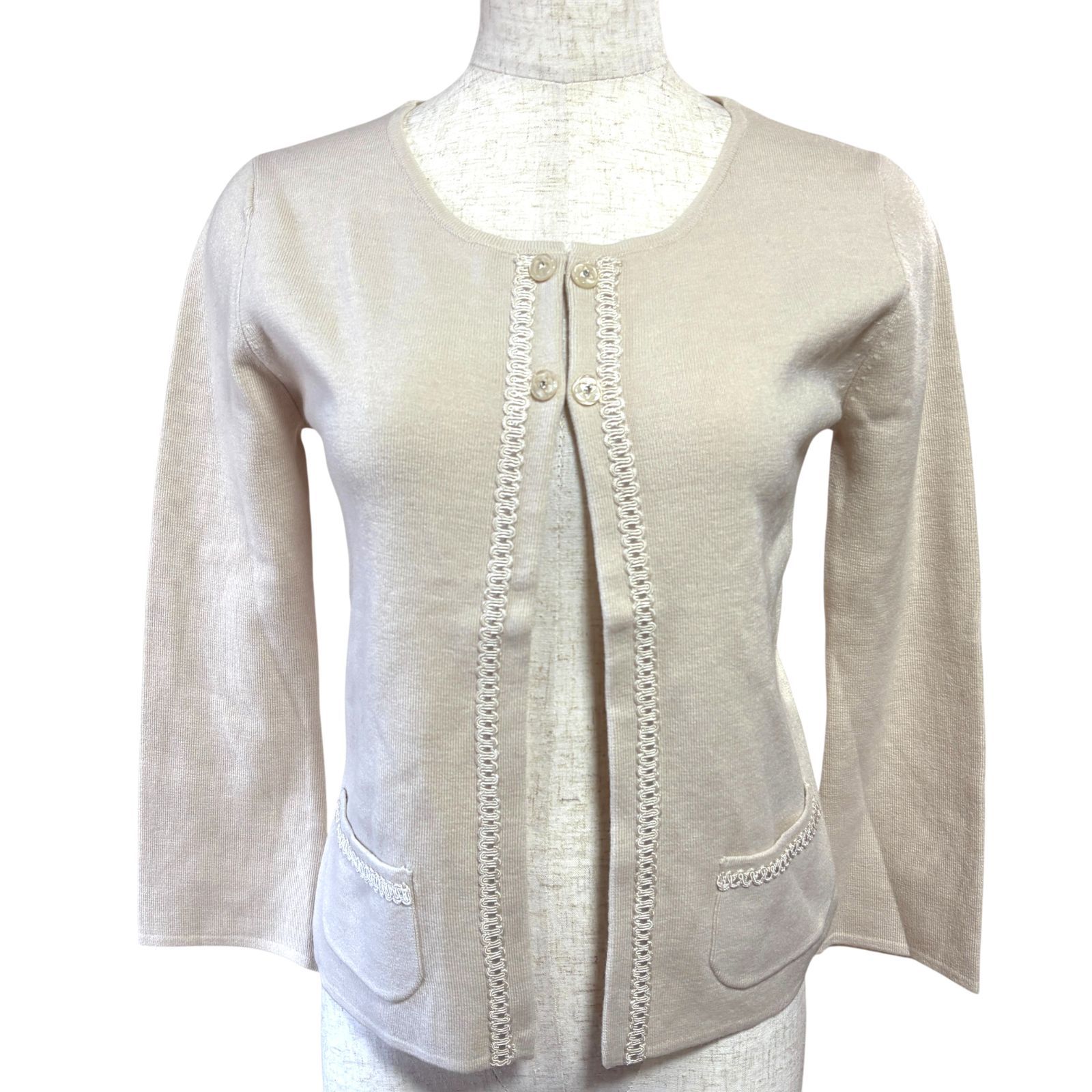 フランコフェラーロ　カーディガン タグ付未使用品】FRANCO FERRARO フランコフェラーロ カーディガン