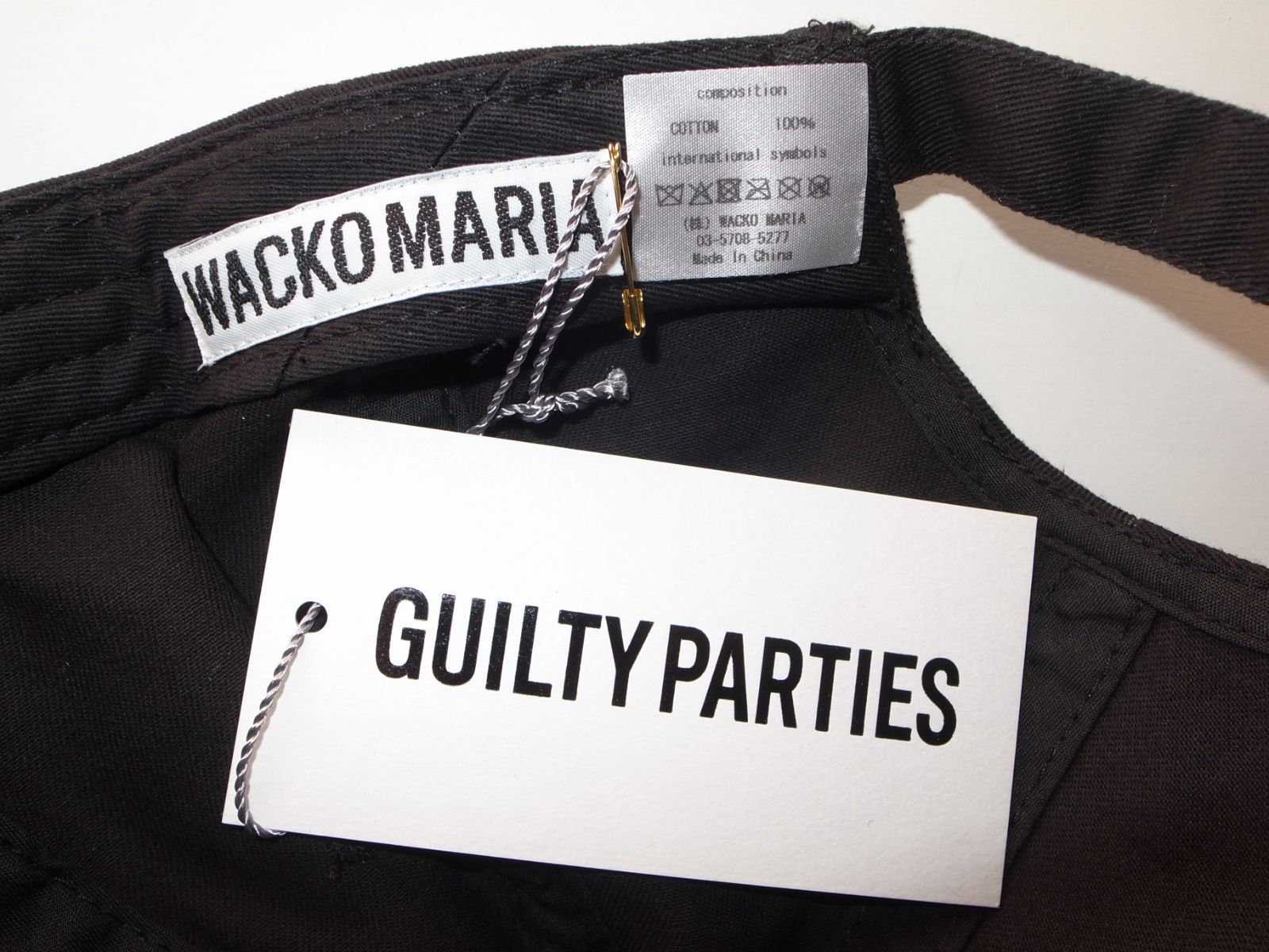 WACKO MARIA × NECKFACE ワコマリア キャップ black - メルカリ