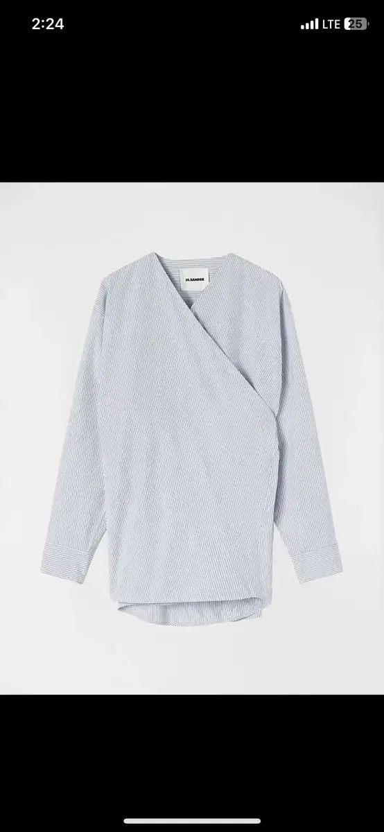 ジルサンダー 23 fw ストライプ シャツ 50