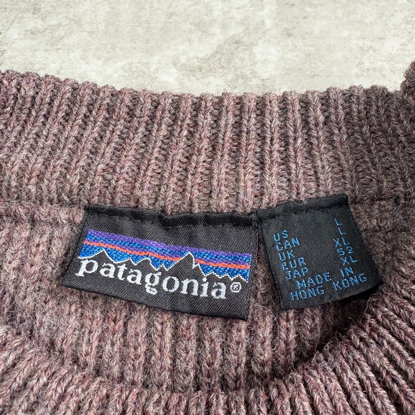 80~90s patagonia Guide sweater 【 brown 】 パタゴニア ウール