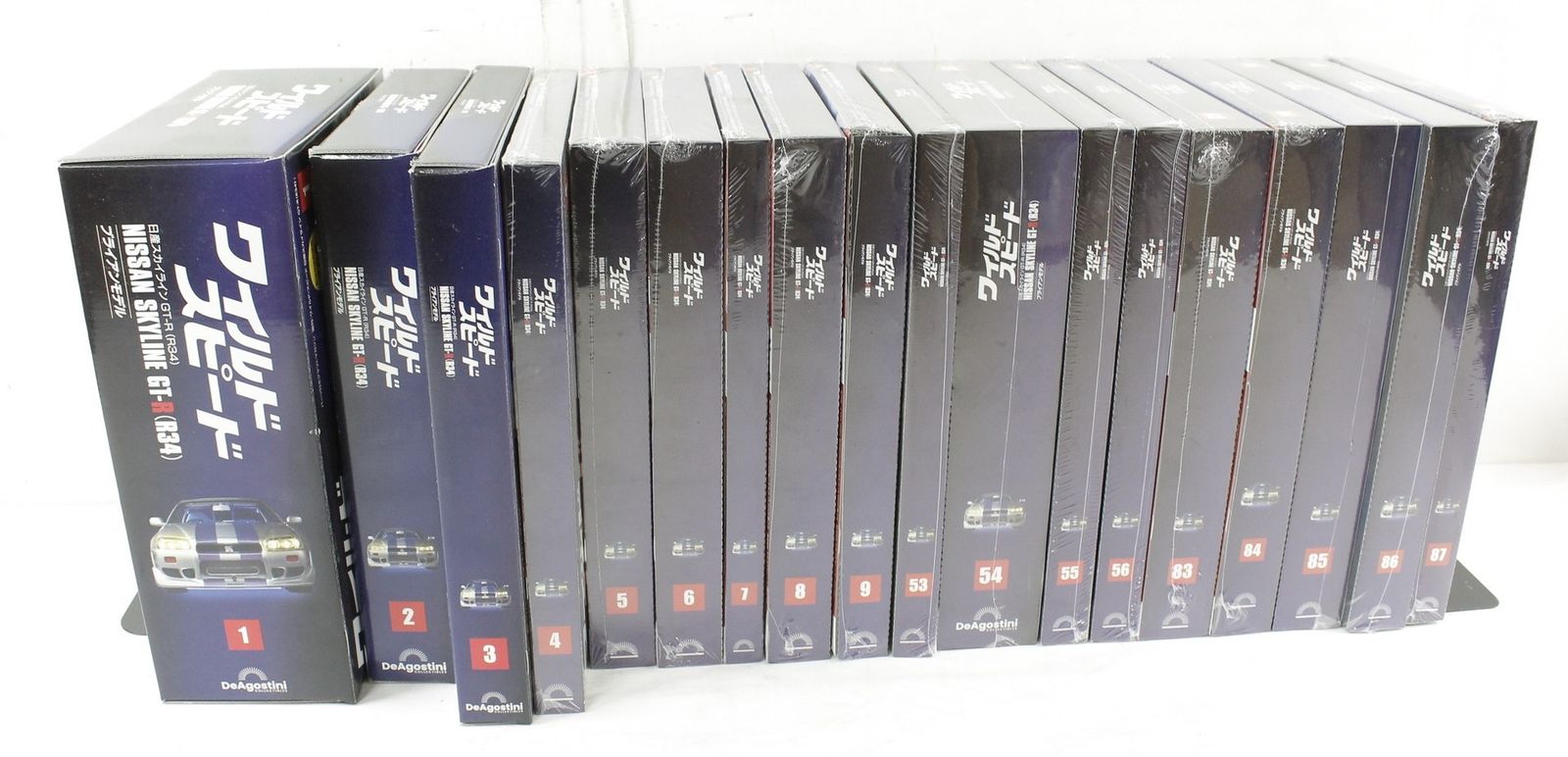 未組立 デアゴスティーニ ワイルド スピード 日産スカイラインGT R 34 1 95巻 ブライアンモデル 車 模型 フィギュア ホビー D B 105 byebye